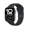 Apple, MWWP3QA/A, Apple Watch 10 46mm Small/Medium, Jet Black