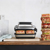 Sage, SSG600BSS2GUK1, the Perfect Press Sandwich Maker, Silver