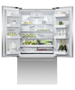 Fisher & Paykel, RF540ADUX6, French Door Refrigerator Freezer 90cm ice water, Stainless Steel