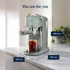 De'Longhi, EC890.GR, Dedica Duo Espresso Coffee Machine with Cold Brew, Green