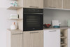 Indesit, IO233BUK, Click&Clean Single Oven, Black