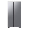 Samsung, RS57DG400EM9EU Series 6 SpaceMax™ RS57DG400EM9EU American-Style Smart Fridge Freezer, Silver