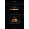 Electrolux, KDFCC00K, 61/39L Built-In Double Multifunction Oven, Black