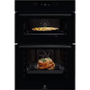 Electrolux, KDFCC00K, 61/39L Built-In Double Multifunction Oven, Black