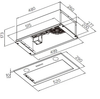 Powerpoint, P2152CH, 52cm Canopy Hood, Stainless Steel