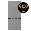 Whirlpool, WHK26613X5UK, Freestanding Fridge Freezer, Pearl Inox