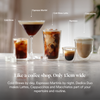 De'Longhi, EC890.PK, Dedica Duo Espresso Coffee Machine with Cold Brew, White