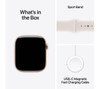 Apple, MEV64MP/A, Watch 11 46mm Rose Gold Aluminium with Light Blush Sport Band S/M, Pink