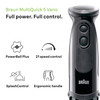 Braun, MQ5237BK, MultiQuick 5 Vario Hand Blender, Black
