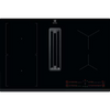 Electrolux, LCC83443, 78CM 4 Zone Induction Combo Hob Hood, Black