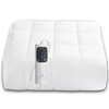 Dreamland, 16887,  Double Electric Heated Mattress Protector Organic Cotton, White