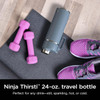 Ninja, DW1801EUUKBL, Thirsti 530ml Travel Bottle, Blue