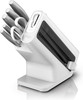 Ninja, K62006EUWH, StaySharp 6-Piece Stainless Knife Set, White Block & Built-In Sharpener, White