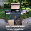 Ninja, PG301UKBL, FlexFlame Outdoor Cooking System, Multi