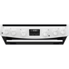 Electrolux, LKR655200W, 60cm Double Oven Cooker Ceramic Hob, White