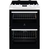 Electrolux, LKR655200W, 60cm Double Oven Cooker Ceramic Hob, White