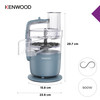 Kenwood, FDP23.380GY, Go MultiPro Food Processor, Blue