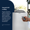 De'Longhi, PACAP130IGENTLE, Pinguino AP130i GentleJet Inverter Portable Air Conditioner, White