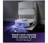 Shark, RV3000XEUKWH, PowerDetect UV Reveal Vac Mop Robot Vacuum, White