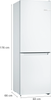 Bosch, KGN33NWEBG, Series 2 Freestanding Fridge Freezer Total No Frost, White