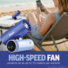 Shark, FA022UKLV, ChillPill 3-in-1 Fan Mist and InstaChill System, Purple