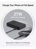 Anker, A1654G11, MagGo 10000mAh Power Bank 15W Wireless Charging, Black