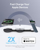 Anker, B25M8H11, MagGo 3-in-1 Wireless Charging Station 15W Qi2 Foldable, Black