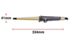 Remington, CI5805, Sapphire Luxe Curling Wand, Deep Blue/Champagne Gold