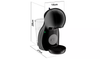 De'Longhi, EDG210.BGY+3COF, Dolce Gusto Piccolo XS Pod Coffee Machine Bundle, Black