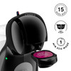 De'Longhi, EDG210.BGY+3COF, Dolce Gusto Piccolo XS Pod Coffee Machine Bundle, Black