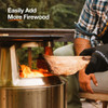 Solo Stove, SSBON-COOKING-B, Cast Iron Bonfire Grill Top and Hub, Multi