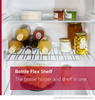 Neff, KI1412FE1G, N50 Integrated Larder Fridge with Fresh Safe & Bottle Flex Shelf, White