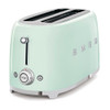 Smeg, TSF02PGUK, 4 Slice Long Slot Toaster, Green