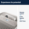 De'Longhi, ES72, Refurbished Pinguino Compact Air Conditioner & Dehumidifier, White