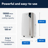 De'Longhi, EX130, Refurbished Portable Air Con WIFI 0151454023, White