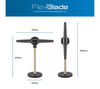 Dimplex, DXACF002, FlexBlade Multi-Directional Bladeless Fan, Black