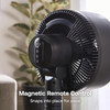 Dimplex, DXRCF001, DuoCool Smart 2-in-1 Cordless Fan, Black