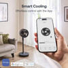 Dimplex, DXRCF001, DuoCool Smart 2-in-1 Cordless Fan, Black