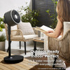 Dimplex, DXRCF001, DuoCool Smart 2-in-1 Cordless Fan, Black