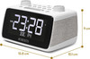 Roberts, ORTUS4W, Ortus 4 FM Dual Alarm Clock Radio, White