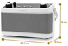 Roberts, BLUTUNE7WH, Blutune 7 Portable Stereo Radio, White