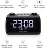 Roberts, ORTUS4BK, Ortus 4 FM Dual Alarm Clock Radio, Black