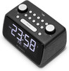 Roberts, ORTUS4BK, Ortus 4 FM Dual Alarm Clock Radio, Black