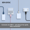 Sony, IEREX15CWCE7, USB C Wired Earbuds, White