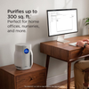 Shark, HP062UK, BreatheClear Compact Air Purifier NeverChange6 99.98% HEPA Dove