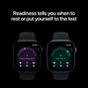 Apple, MJEL4MP/A, Watch Series 12 GPS 46mm Black Aluminum Case with Black Sport Band - M/L