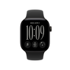 Apple, MJEC4MP/A, Watch Series 12 GPS 42mm Black Aluminum Case with Black Sport Band - M/L