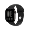 Apple, MJEC4MP/A, Watch Series 12 GPS 42mm Black Aluminum Case with Black Sport Band - M/L