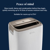 De'Longhi, DEP214, Tasciugo AriaDry Evo Dehumidifier 14 Litre, White