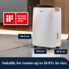 De'Longhi, DEP214, Tasciugo AriaDry Evo Dehumidifier 14 Litre, White